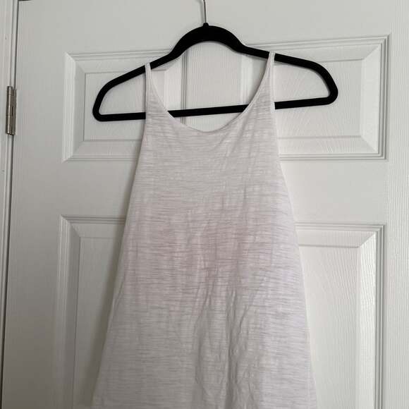Bella + Canvas White USA Graphic Print Racerback Tank Top - Picture 3 of 4